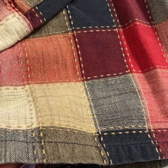 Vintage Studio Ease Plaid Button-up size M/L - Picture 6 of 9